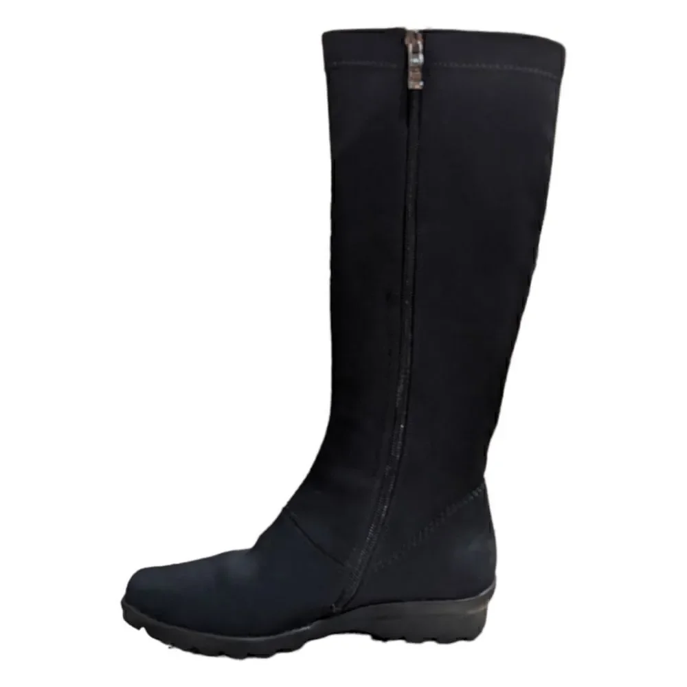 Ara Luftpolster Paula Waterproof Gore-Tex Black Tall Boots Size 5.5 US
